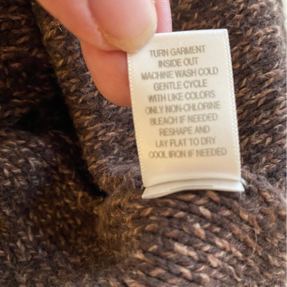 Christopher and banks knit cardigan brown- medium- - Picture 4 of 12